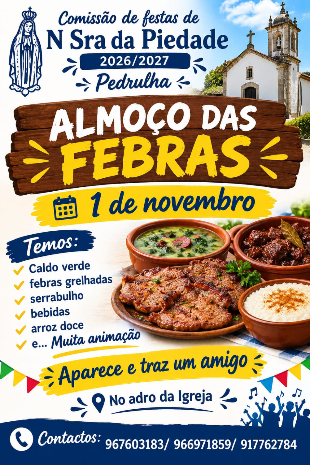 Comissão de festa de N. Sra da Piedade 2026-2027