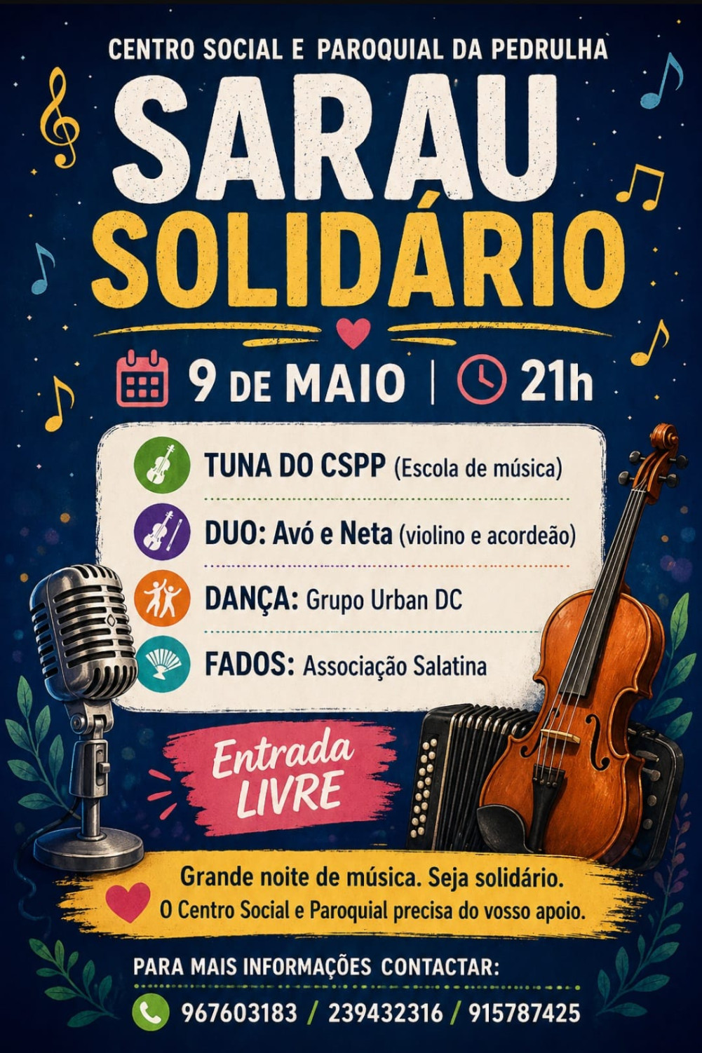 Sarau Solidário 
